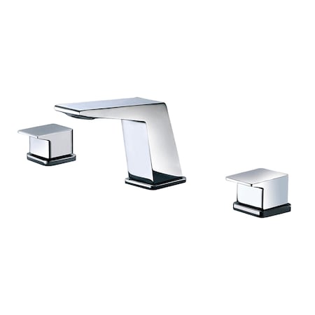 Alfi Brand ALFI brand AB1471-PC Polished Chrome Modern Widespread Bathroom Faucet AB1471-PC